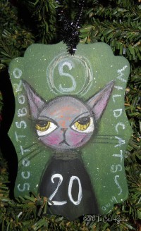 Scottsboro Wildcats Ornament #20 